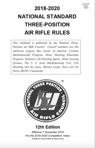 National Standard Three Position Air Rifle Rules