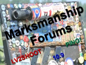 Marksmanship Forums