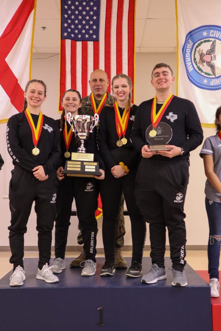 Zion Benton, Nation Ford Sweep Podiums at JROTC Air Rifle Service ...