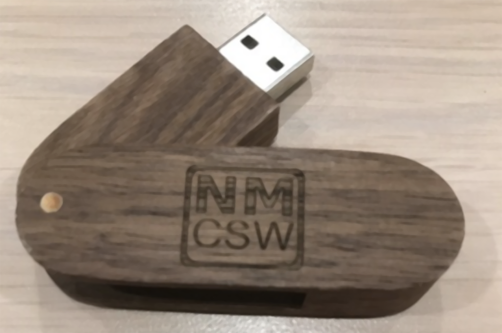 Brown USB Drive