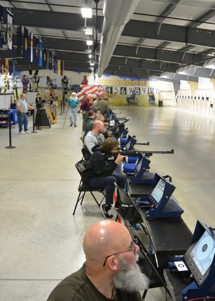 Firing line in the Gary Anderson CMP Competition Center