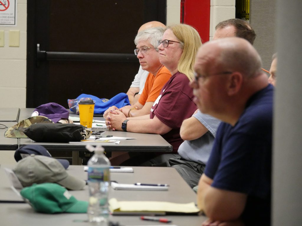 Students during the CMP Range Officer Course