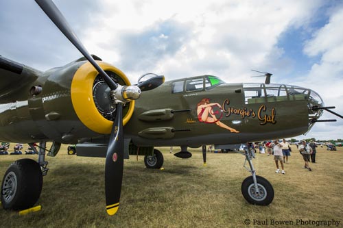 Georgie's Gal, an authentic B-25 Bomber