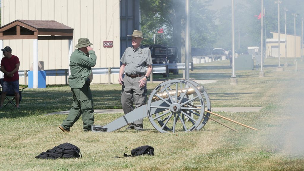 Pyrotechnics were provided by cannon master Bob Gillmor and the Ohio National Guard’s Chief Kyle Gettys.