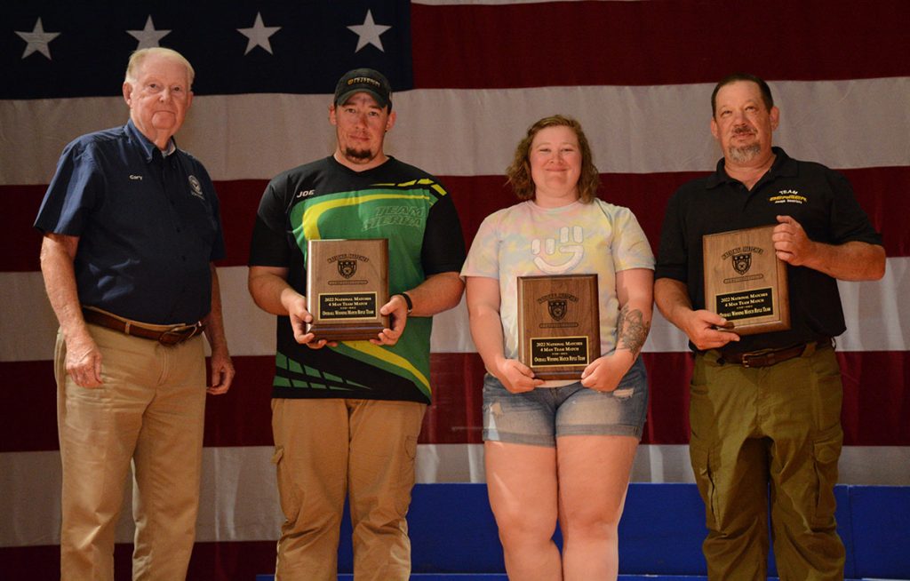 Ohio Rifle and Pistol Association Team with their awards