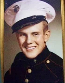 A photo of a younger Harry Gaunt in his military uniform