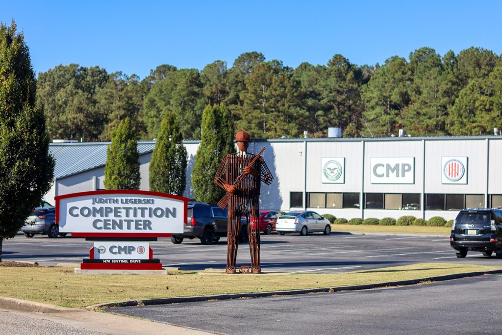 A picture of the Judith Legerski CMP Competition Center.