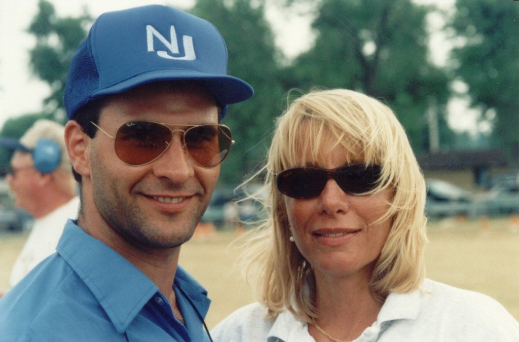 David with his wife, Kathy Chatterton.