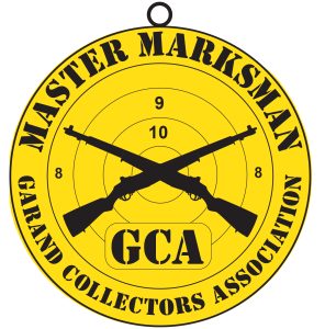 The Garand Collectors Association master marksman medal.