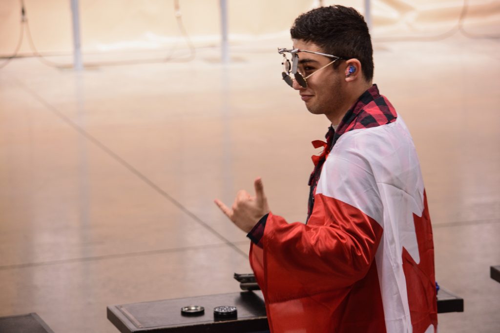 Competitor enjoying the Super Final.