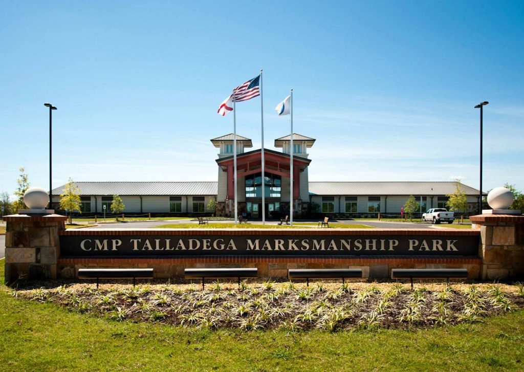 CMP Talladega Marksmanship Park entrance