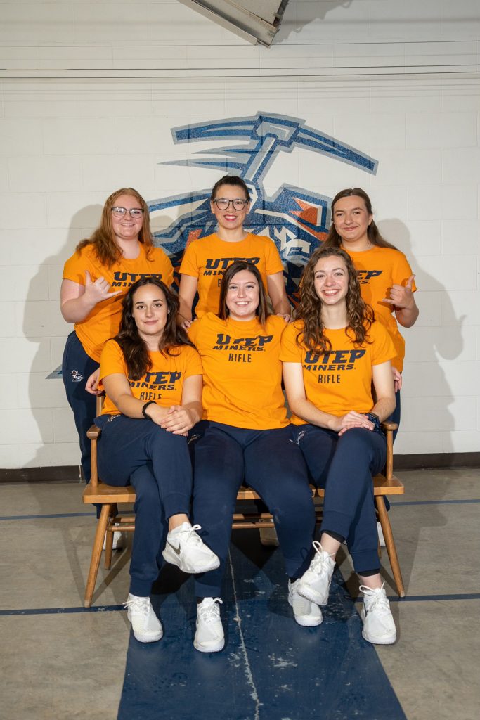 The UTEP Rifle Team.