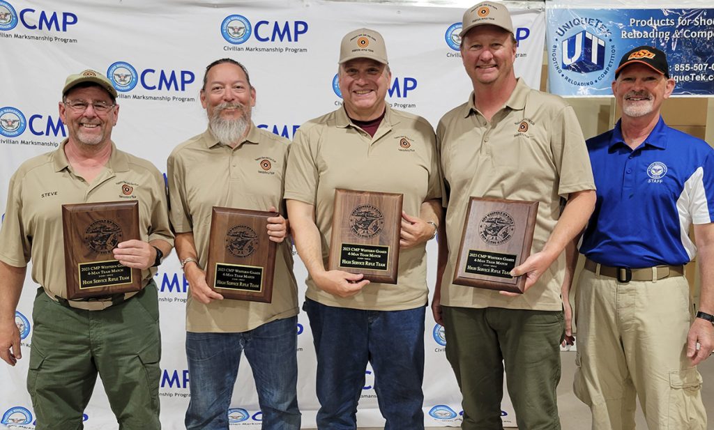 The Phoenix Rod & Gun Club claimed the overall spot in the 4-Man Team Service Rifle Match.