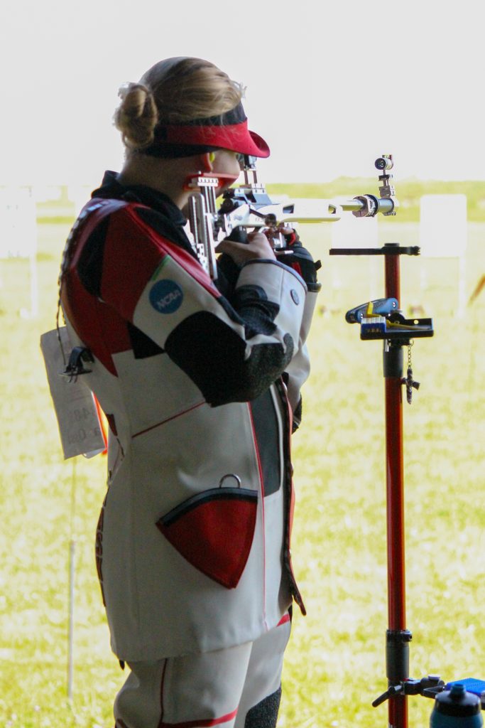 Cecelia experienced Camp Perry for the first time  while competing in the National Smallbore and Air Gun Matches.