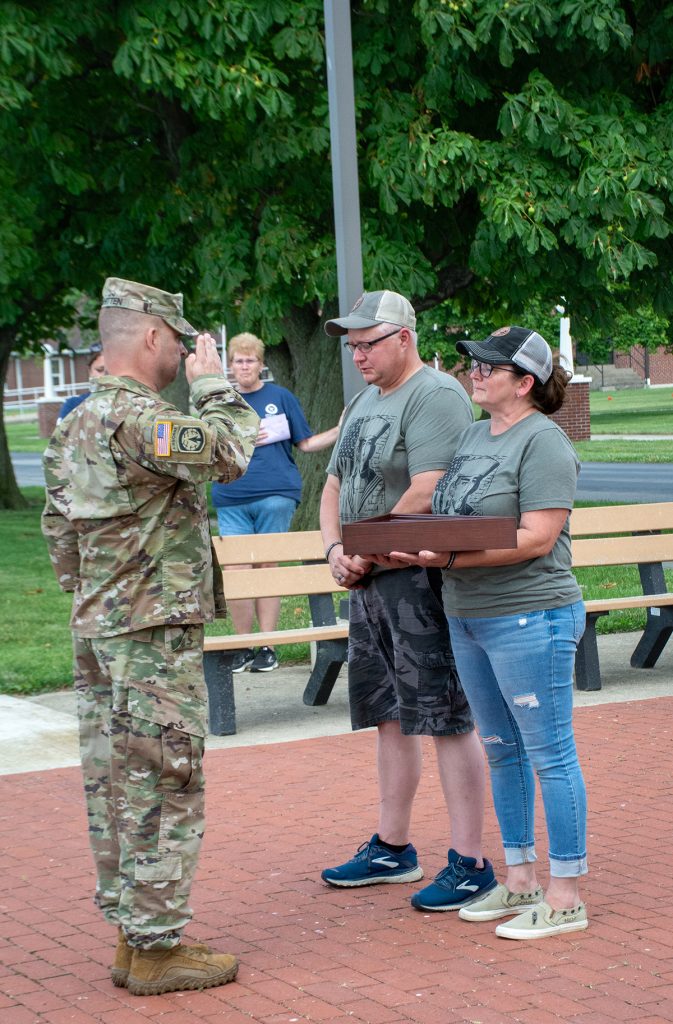 Flag presentation