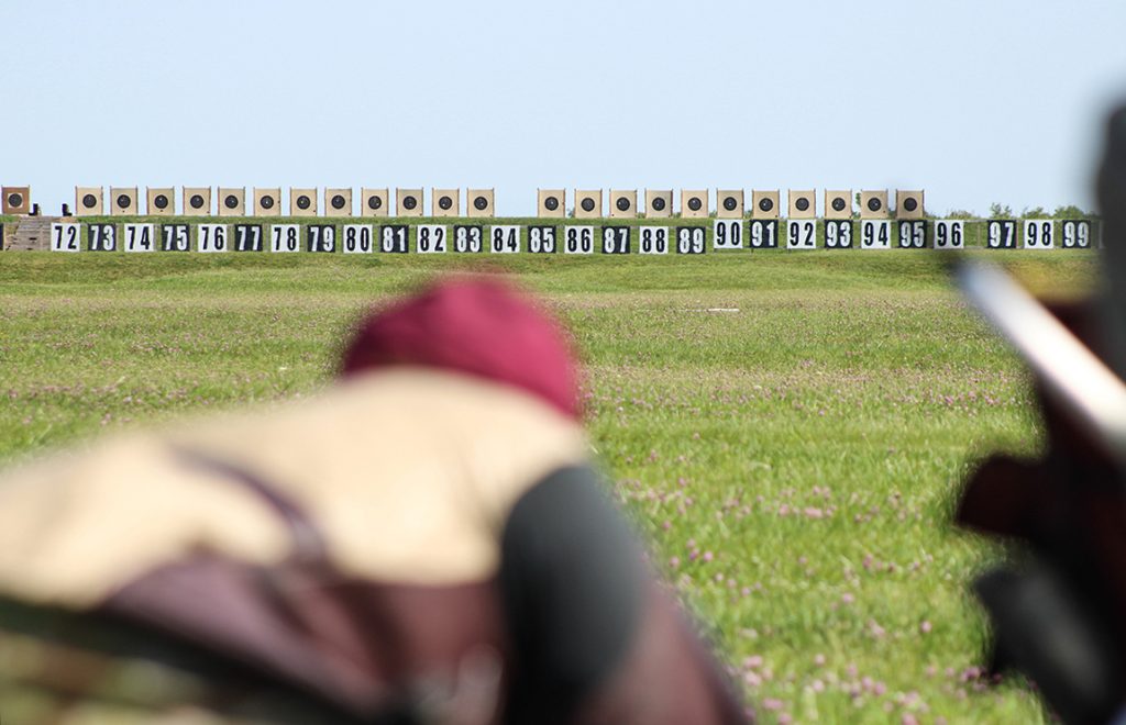 Targets on Viale Range.