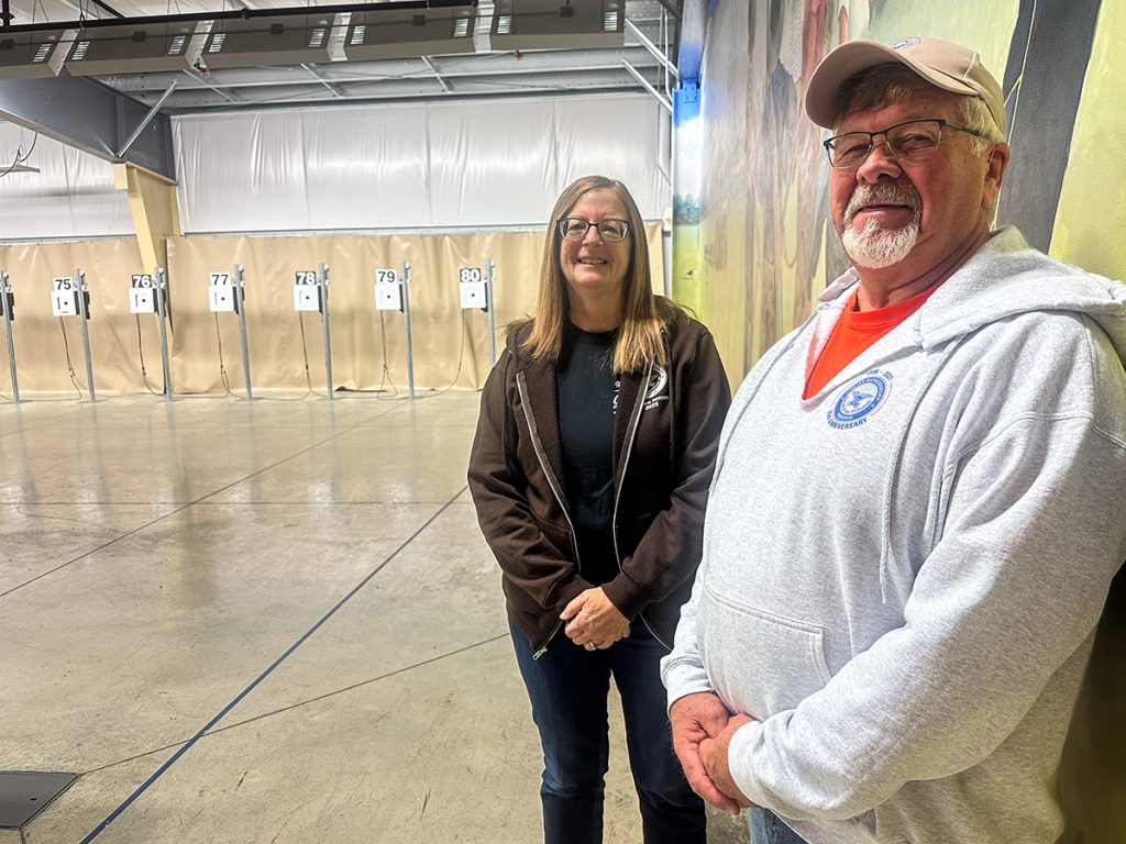 Tom and Joan Kerbel are weekly regulars to the Gary Anderson CMP Competition Center Range.