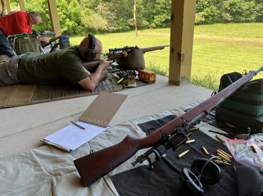 Memphis Vintage Sniper Match firing line