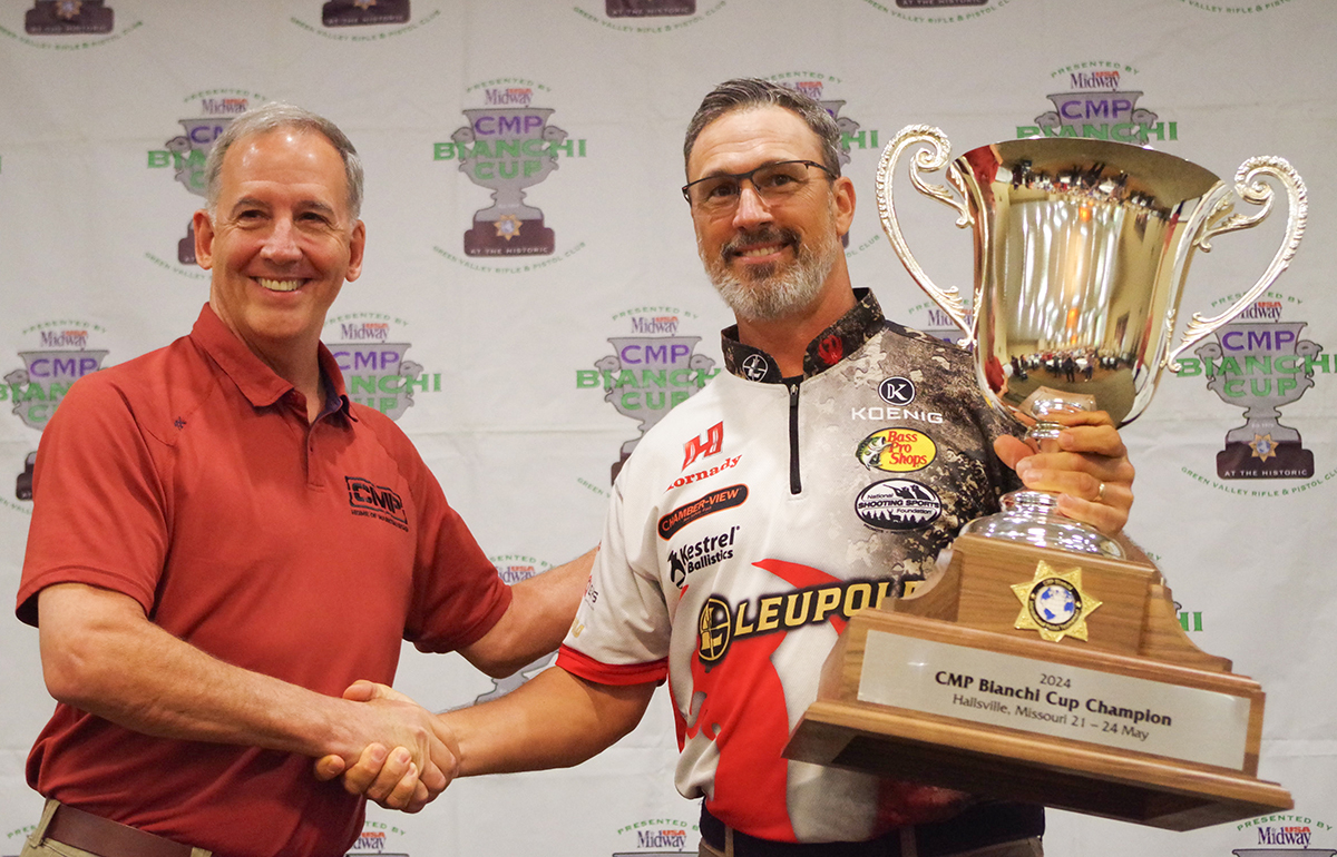 Koenig Locks In 20th Win at 2024 CMP Bianchi Cup Pistol Tournament ...