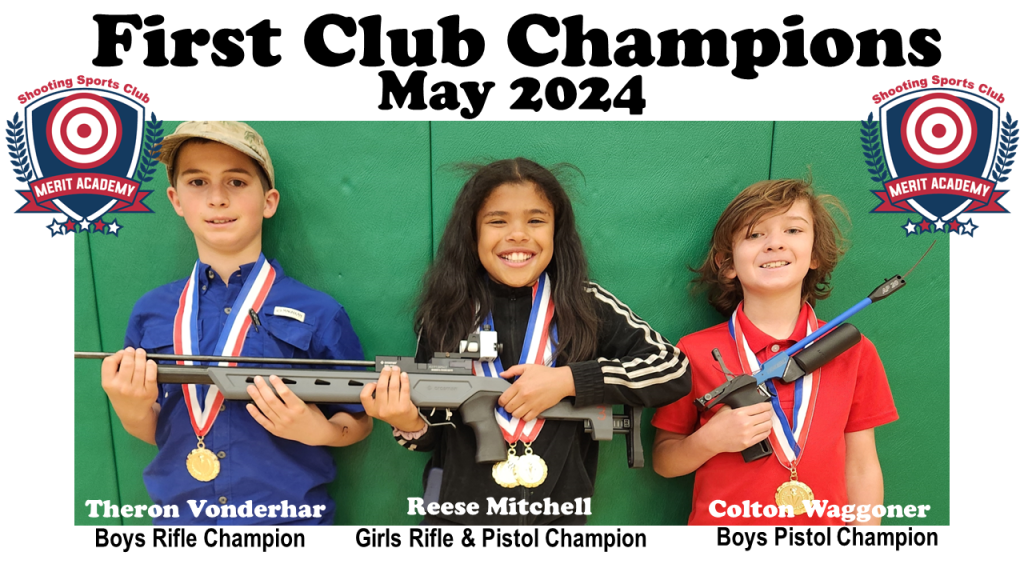 Merit Academy May 2024 Champions