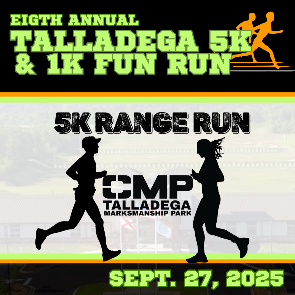 Talladega 5K PR 2025 Graphic