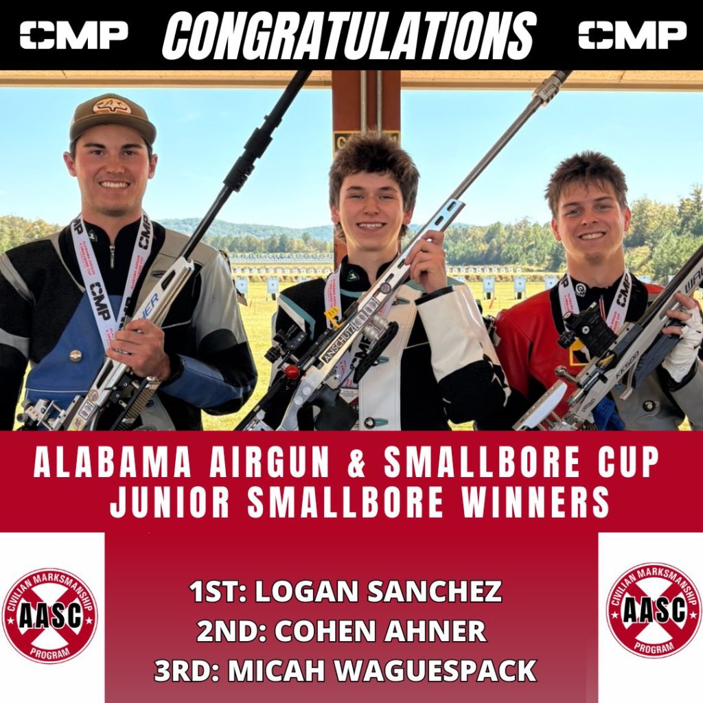 AASC Results 25 Jr Smallbore