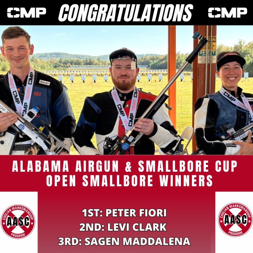 AASC Results 25 Smallbore
