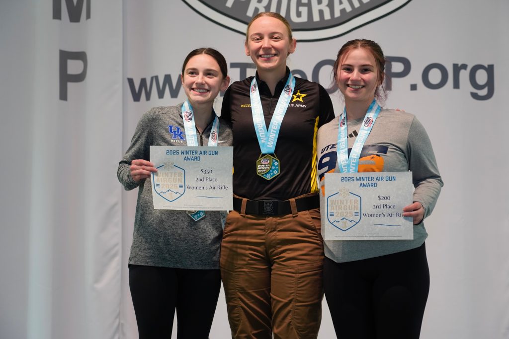 Winter Air Gun Results 25 Open Women's Rifle