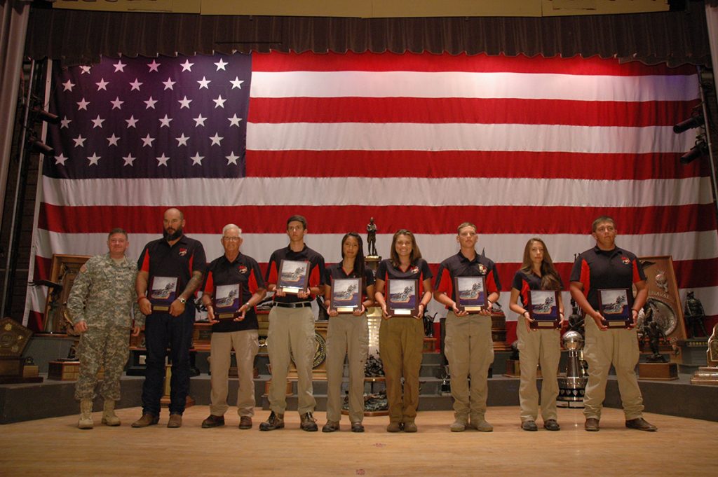 The highest ranking junior team in the National Trophy Infantry Team Match was Arizona Juniors with a score of 870 – leading over the second place team by nearly 70 points.