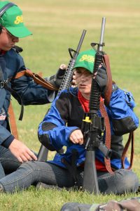 Anne Slota was one of the original members who decided they wanted to make the transition into highpower. At 19, she now serves as a mentor for the younger shooters on the team.