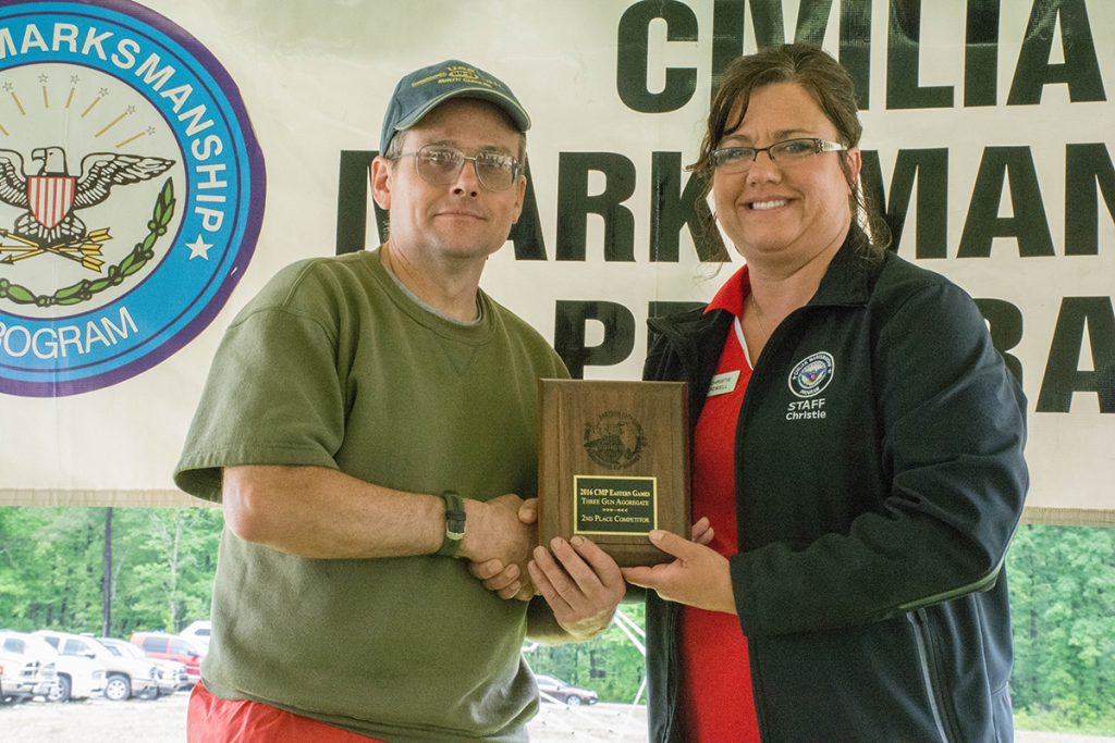 Doug Armstrong, a 10-year vet of the Eastern Games, not only won the Vintage Military and Vintage Sniper events this year, but also came in second place in the Three Gun Aggregate. 