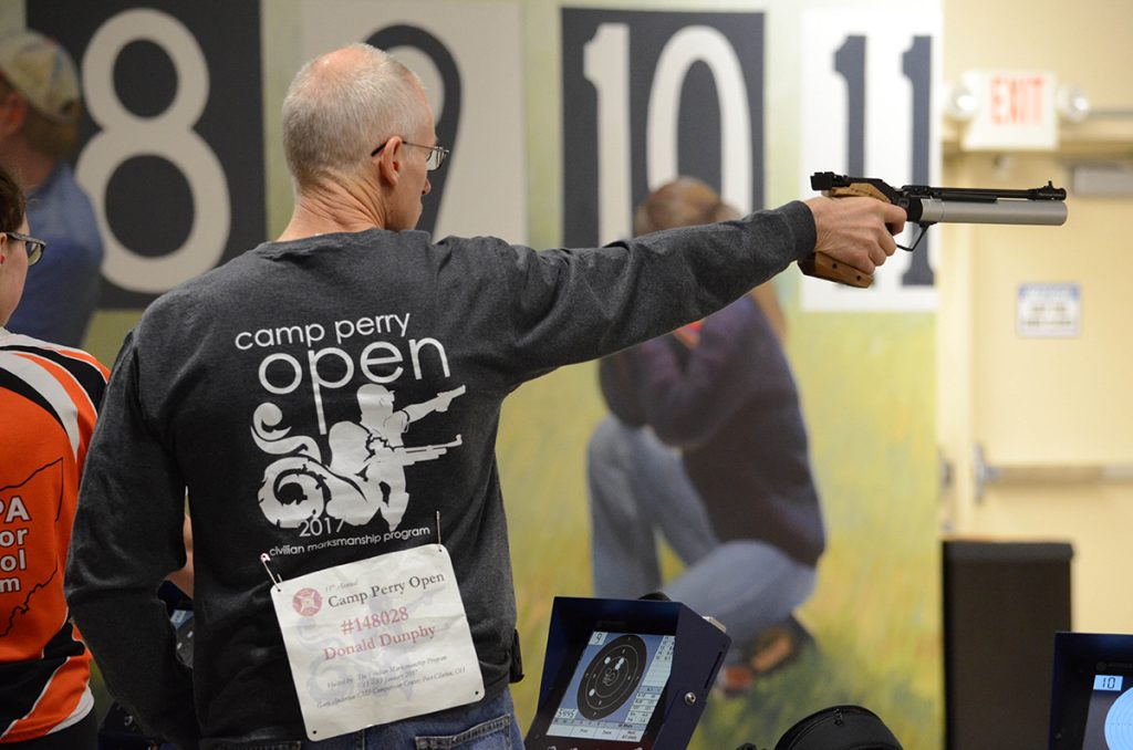 The Camp Perry Open is one of the CMP’s events throughout the year that combines both air rifle and air pistol competition for adults and juniors.