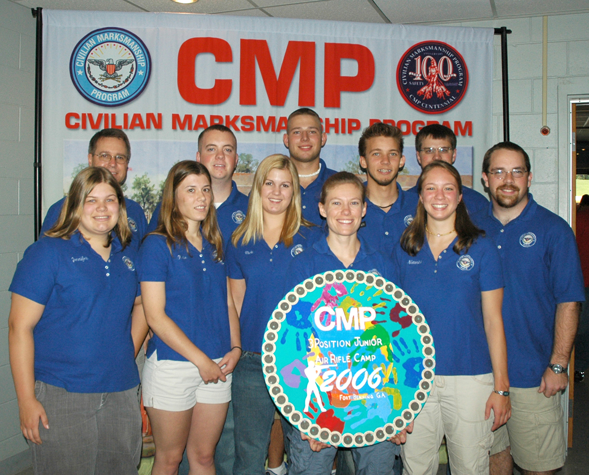 During college, Natasha (second from right) was a CMP Summer Camp counselor. She later went on to become the assistant director after graduation.