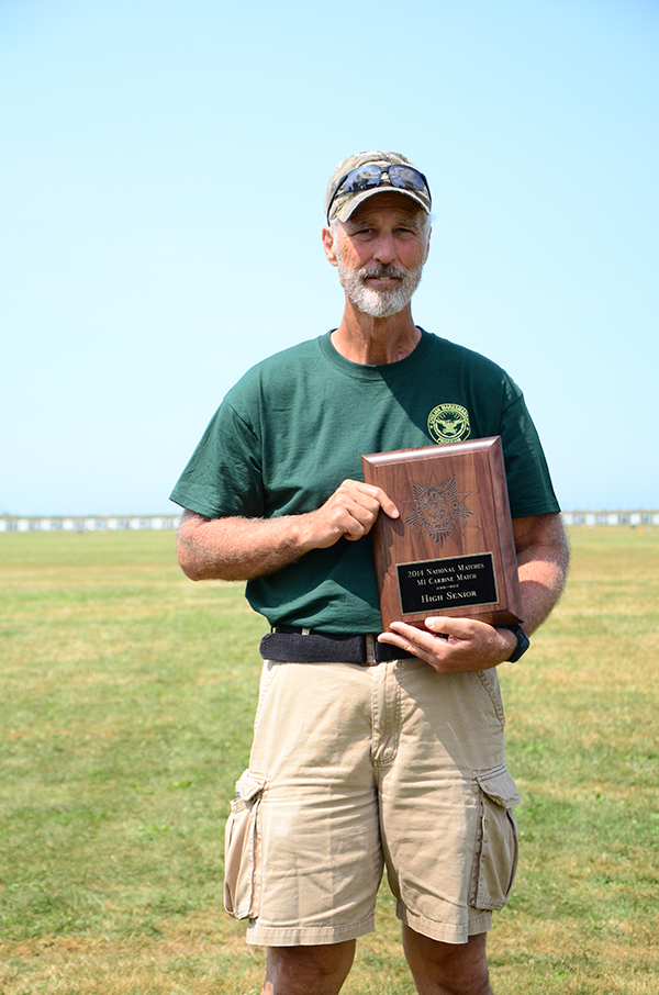 William Aten fired a score of 367-9x to earn the High Senior title in the Carbine Match.