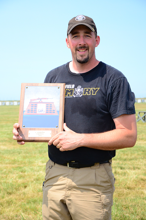 Brian Williams tallied a score of 371-4x to be deemed the overall winner in the Carbine Match.