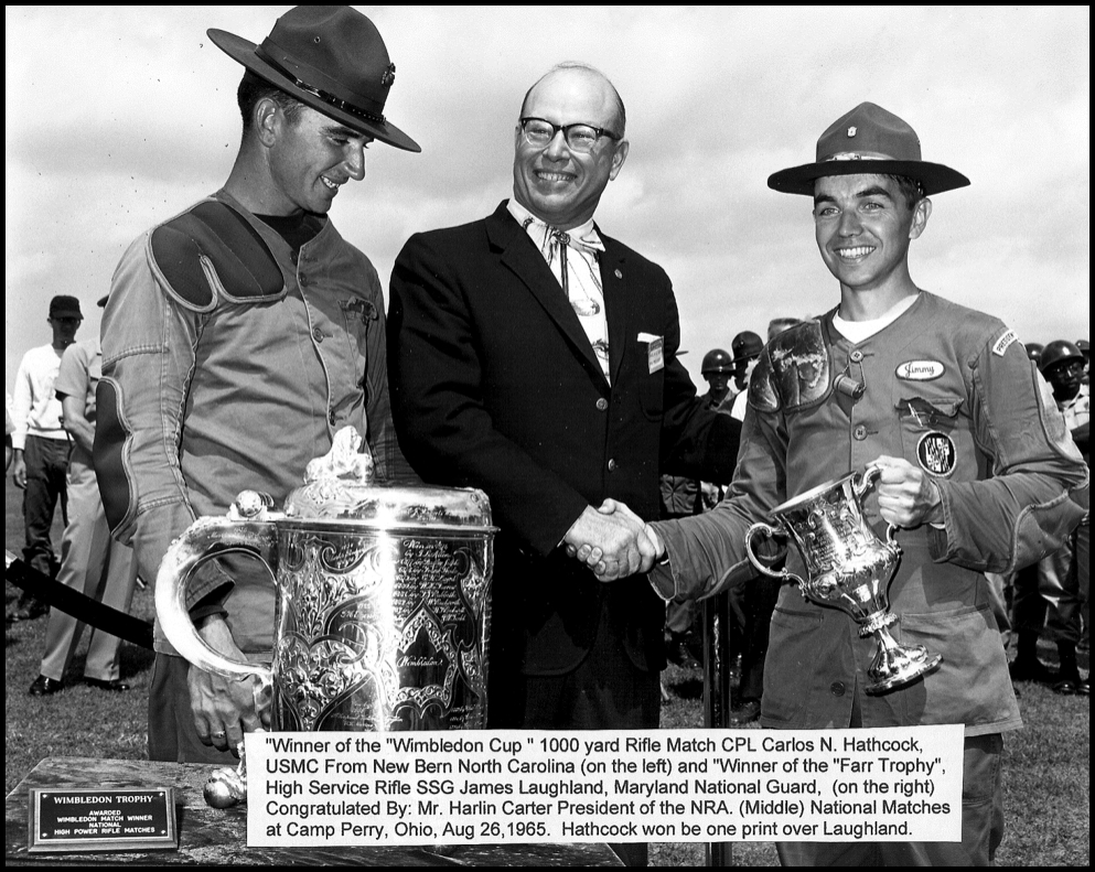 One of Jim’s most famous stories is one he shot against Carlos Hathcock at Camp Perry in 1965.