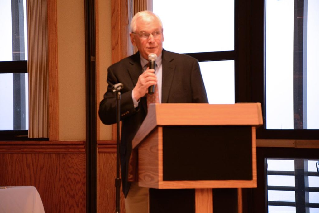 Jon Bengtson, Treasurer, CMP Board of Directors, was the guest speaker at the 2015 JROTC National Championship awards banquet.