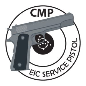 EIC Service Pistol Achievement Pin