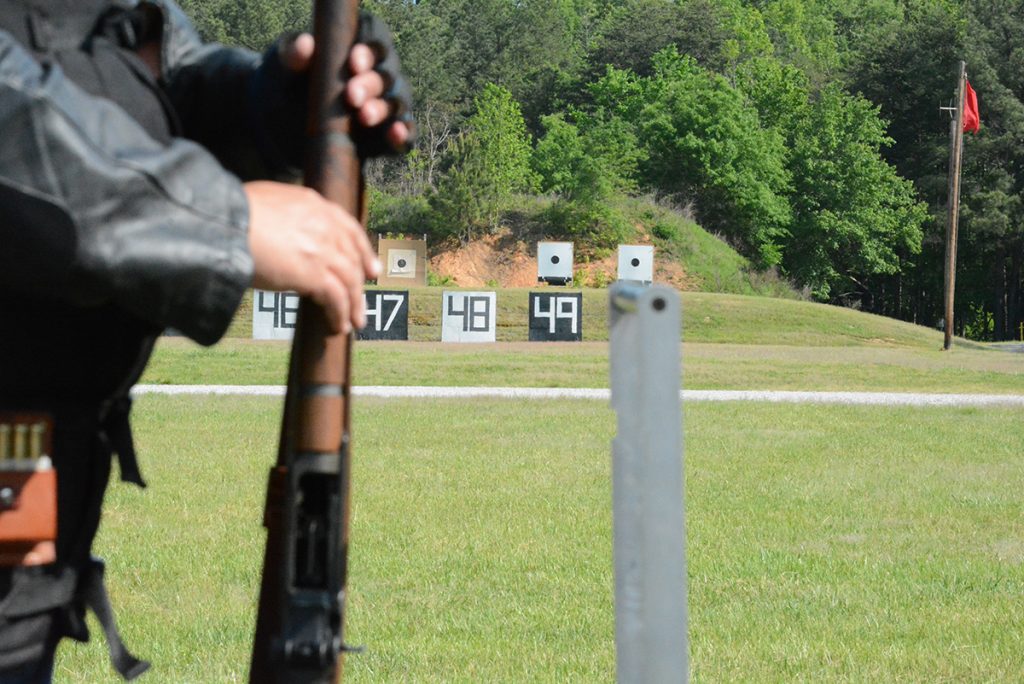 The targets were also on display during the Eastern Games in North Carolina in May. 