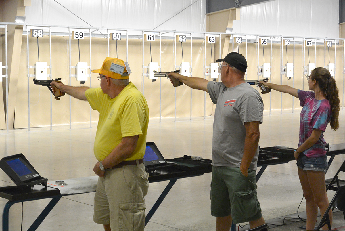 National Match Air Pistol events included a 60 Shot and a 30 Shot Match. A Center Shot contest was also held concurrently with the 30 Shot Match, with an astounding 658 entries at this year’s event.