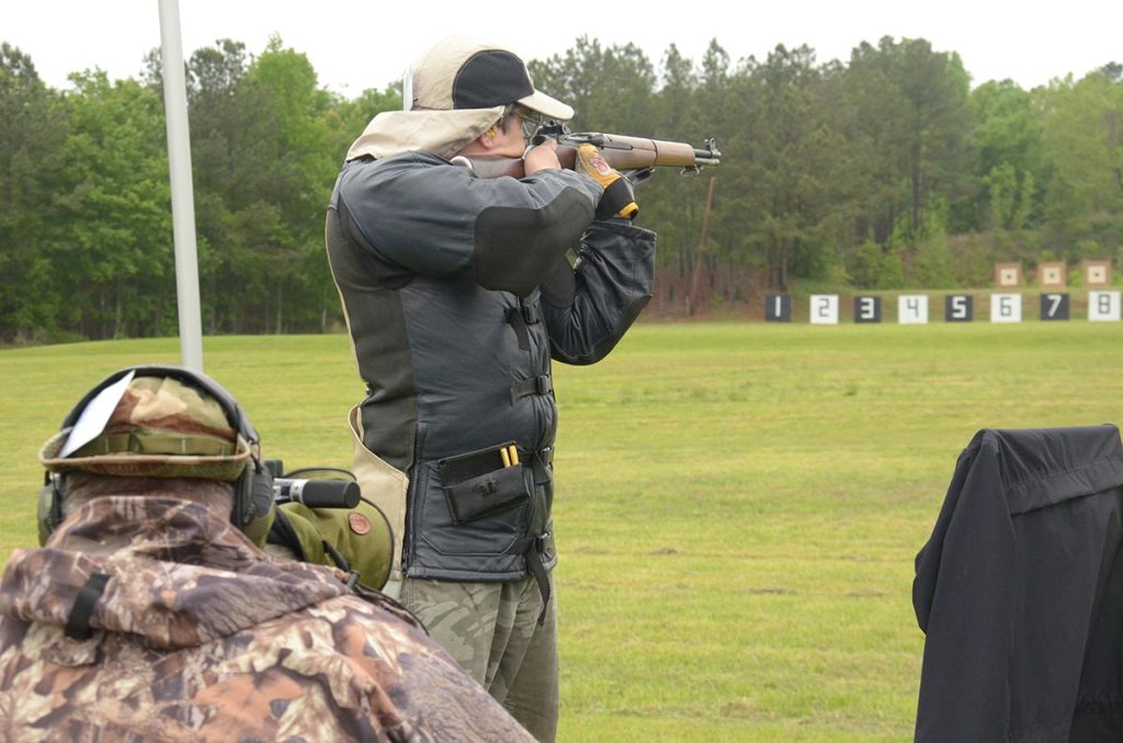 With a goal of becoming the first British Distinguished marksman, he has already received 20 of his 30 necessary EIC points.