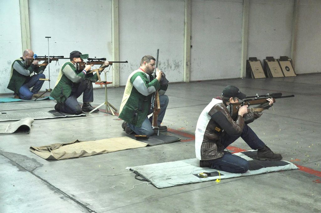 Some of the equipment used during the matches includes a shooting mat, jacket, sling and ear protection – the same used by highpower and air rifle competitors.