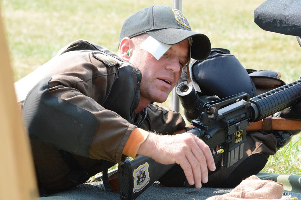 SFC Green has won numerous awards and accolades, such as being named Soldier of the Year, as well as the National Rifle Association’s overall Highpower competitor in 2013 and the Overall Individual Service Rifle competitor at CMP’s National Trophy Rifle Matches in 2014. He also finished in second place during last year’s President’s 100 Shoot Off. 