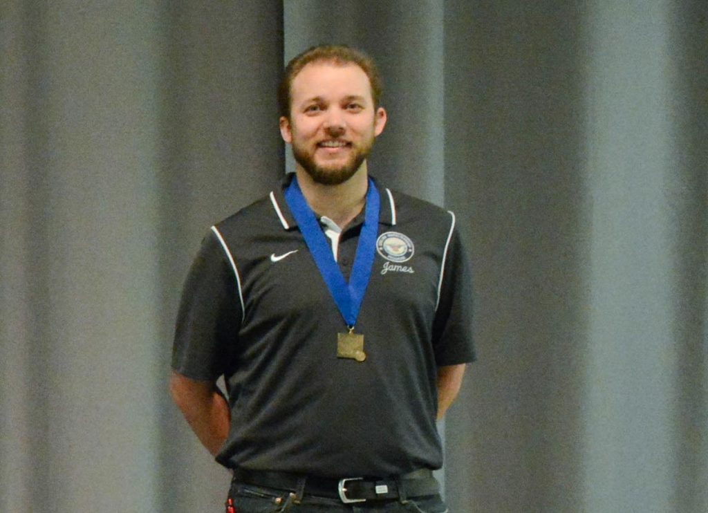 James Hall will be one of three CMP employees representing the USA at the World Cup event in Bangkok, Thailand. Hall will be competing in the Men’s Free Pistol Match. He and the others received $500 for their win.