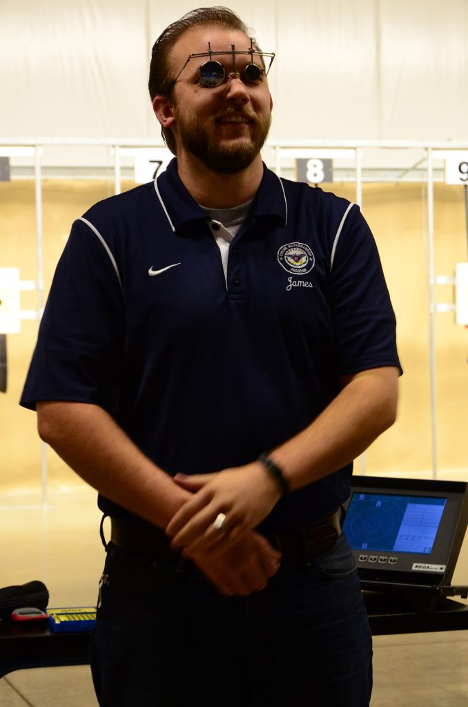 CMP’s own James Hall placed third in the Open Pistol competition. Hall is part of the CMP’s Athlete Program, where talented staff members are given the opportunity to prove their merit on the firing line as well as behind it. 