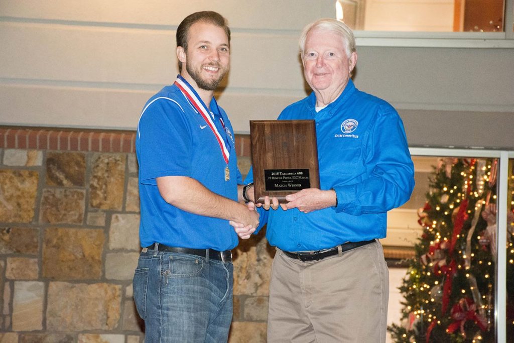 CMP’s James Hall was the overall winner in the .22 Rimfire Pistol Match.