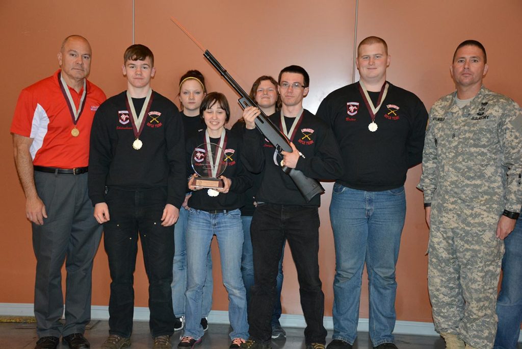 Lebanon High School in Oregon was the overall top sporter team in the Army Team competition. They also received a Crosman air rifle for their first place finish in Arizona.