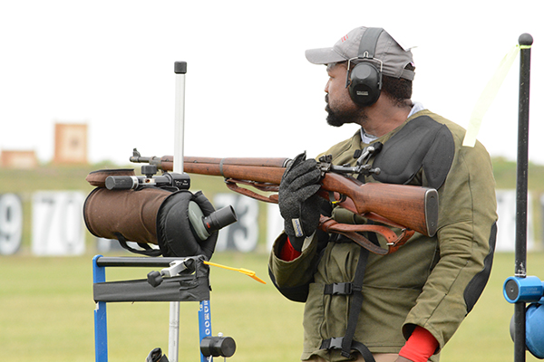 Competitors in the Springfield-Vintage Military Match fire as-issued M1903, M1903A3, U.S. Krag, M1917 or other manually operated foreign military rifles during the event.