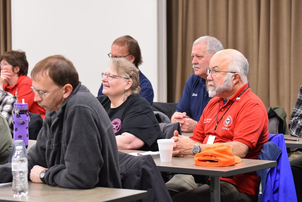 State Directors from around the country, even Alaska, traveled to Talladega to attend the bi-annual meeting to get an update on the happenings at CMP. Photo credit: Randy Shikashio, Idaho State Director