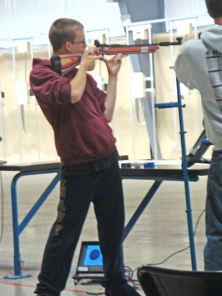 Thinking back on his past experiences in rifle, Nathan occasionally finds time to teach the fundamentals to current junior shooters in his local area – helping to lead the next generation of competitive marksmen.